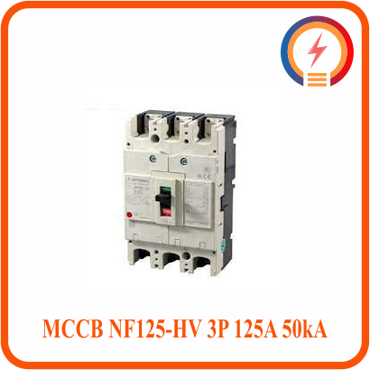  MCCB NF125-HV 3P 125A 50kA Mitsubishi 