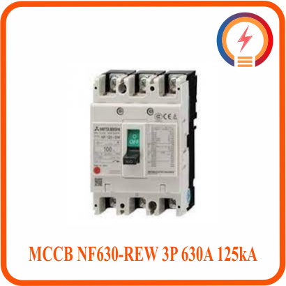  MCCB NF630-REW 3P 630A 125kA Mitsubishi 