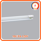  Bộ Máng Gồm Đèn Led Thuỷ Tinh Đơn Trắng, Vàng MPE 18W ( MGT8-120T/ MGT8-120V ) 