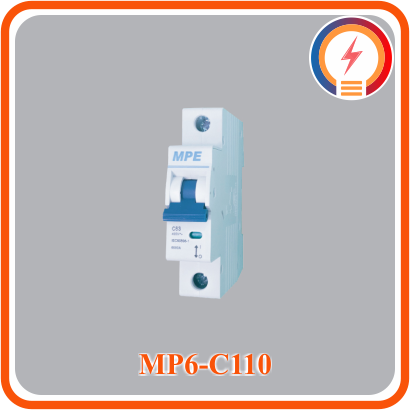  Cầu Dao 1 Cực 10A 6kA MPE MP6-C110 