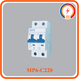  Cầu Dao 2 Cực 20A 6kA MPE MP6-C220 