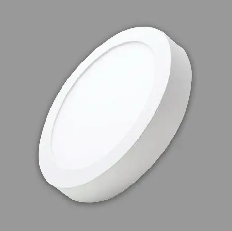 Đèn LED Panel ốp trần nổi tròn Viền Trắng 12W Nanoco