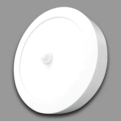 Đèn Panel ốp nổi cảm biến loại tròn Nanoco