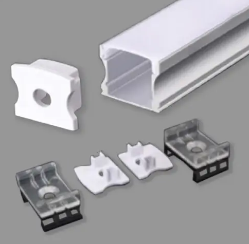 Nẹp nhôm dùng cho LED dây trong nhà Nanoco