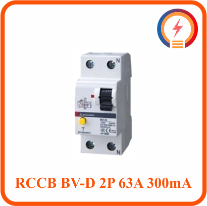  RCCB BV-D 2P 63A 300mA Mitsubishi 