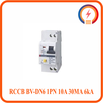  RCCB BV-DN6 1PN 10A 30MA 6kA Mitsubishi 