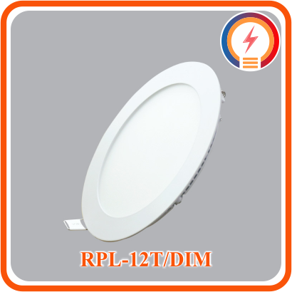  Đèn Led Âm Trần Tròn 12w Dimmer Trắng, Trung tính, Vàng  MPE - ( RPL-12T/DIM - RPL-12N/DIM -  RPL-12V/DIM) 