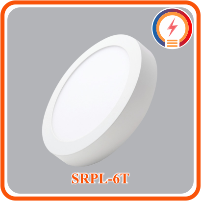  Đèn Led Panel Nổi Tròn Nhựa Trắng 6W MPE (SRPL-6T/SRPL-6V) 