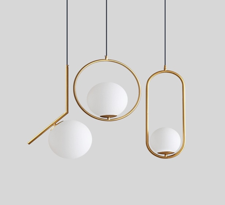Bộ Thả Hiện Đại 3 Đèn Decor Monaco