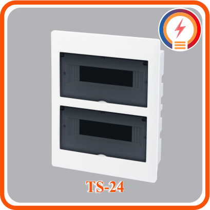  Tủ Điện Âm Tường 24 Đường MPE TS-24 