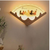 Đèn Tường 3D Bát Mã