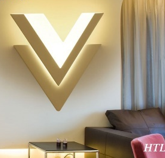 Đèn Tường Chữ V Kép