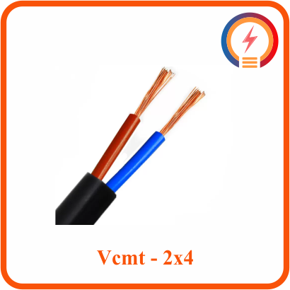  Dây cáp Cadivi VCmt - 2x4 - (2x56/0,3) - 300/500V 