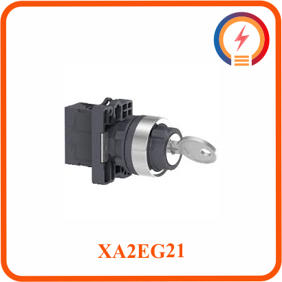 Công Tắc Xoay Có Khoá Phi 22 XA2EG21 Schneider