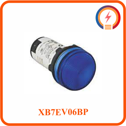 Đèn LED 24Vdc Màu Xanh, Đỏ, Vàng, xanh Da Trời XB7EV06BP Schneider