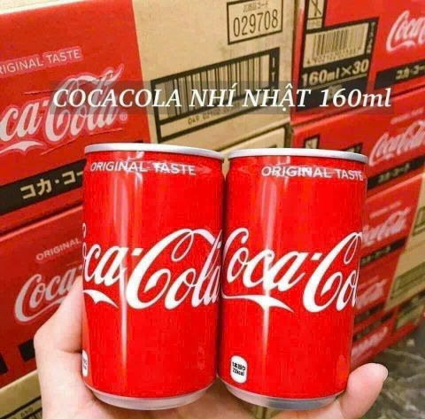  Coca Nhật mini 160ml 