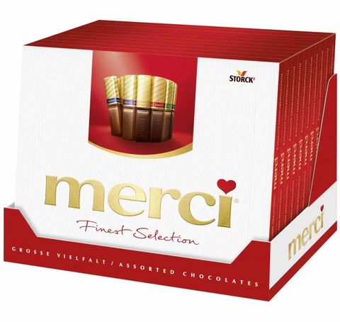  Sôcôla hỗn hợp 8 vị hiệu Merci – hộp 250g 