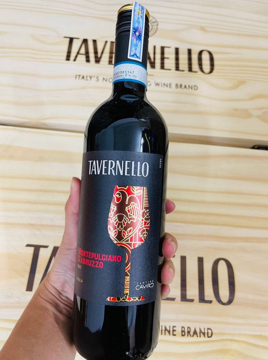 Rượu vang Ý Tavernello Montepulciano D’abruzzo