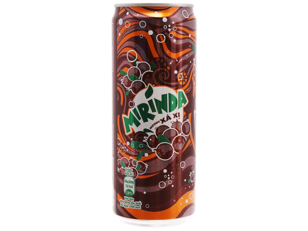 Thùng Mirinda xá xị lon (320ml/24 lon)