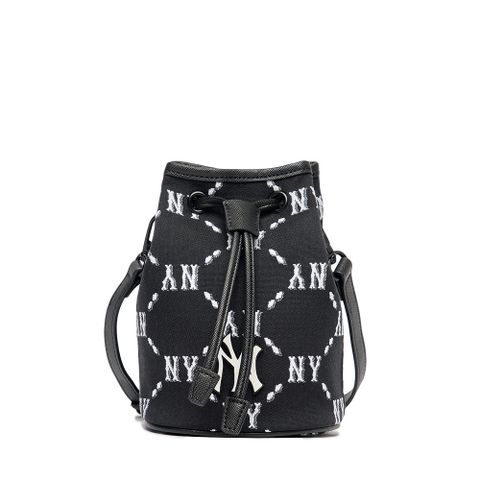 MLB Việt Nam | Túi MLB Dia Monogram Jacquard Mini Bucket Bag New York Yankees Black 3ABMS022N-50BKS