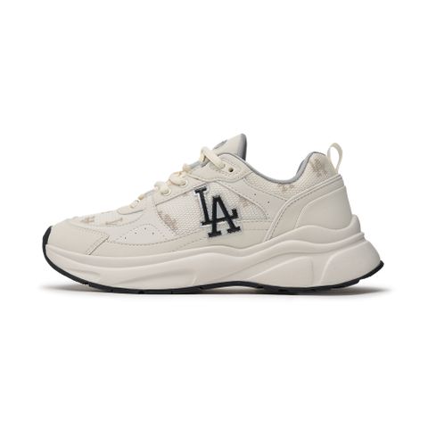 Giày MLB Korea Fastball Classic Monogram LA Dodgers Cream 3ARNFSB4N-07CRS