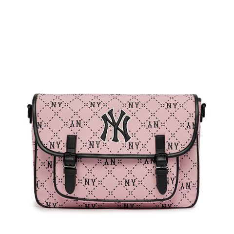 Balo MLB Korea Diamond Monogram Academy New York Yankees Pink 7ACRMD13N-50PKS