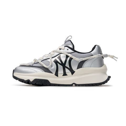 Giày MLB Korea Chunky Runner Race New York Yankees Silver 3ARNCRL4N-50SIS