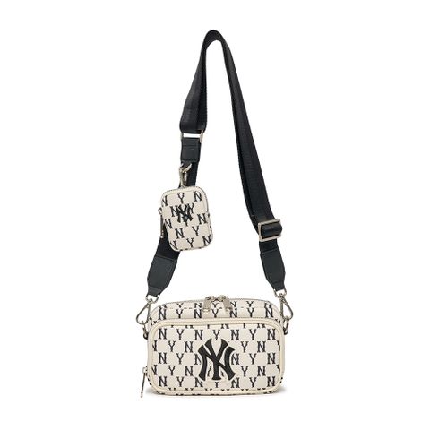 MLB Việt Nam | Túi MLB Classic Monogram Mini Crossbag New York Yankees D.Cream 3ACRS012N-50CRD