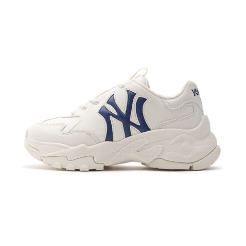 Giày MLB Chính Hãng Korea BigBall Chunky Window New York Yankees Off White 3ASHBCW3N-50WHS