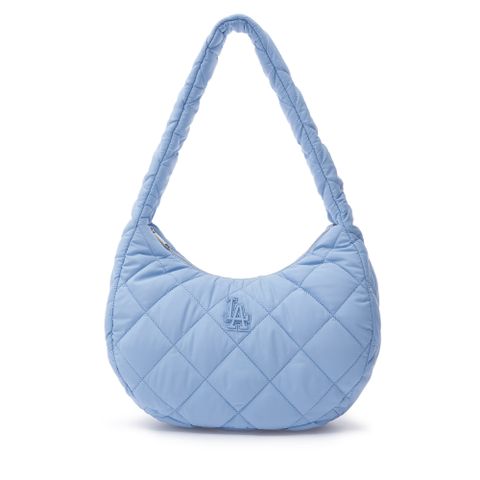 Túi MLB Quilted Hobo Bag Medium LA Dodgers Blue 3ABQM0936-07SBS