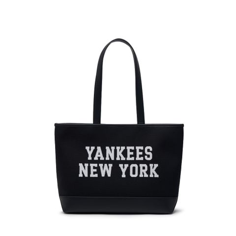 Túi MLB Korea Varsity Jacquard Large Shopper Bag New York Yankees Black 3AORL104N-50BKS