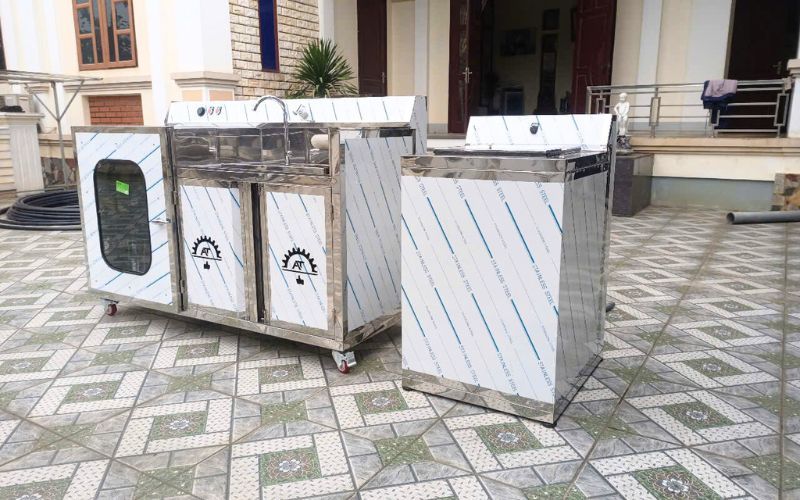 Máy giặt giầy, giặt mũ bảo hiểm máy vắt tách rời!