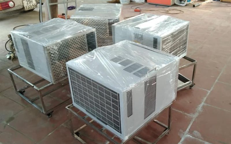 Điều hoà 1 cục dùng cho máy lạnh tang lễ