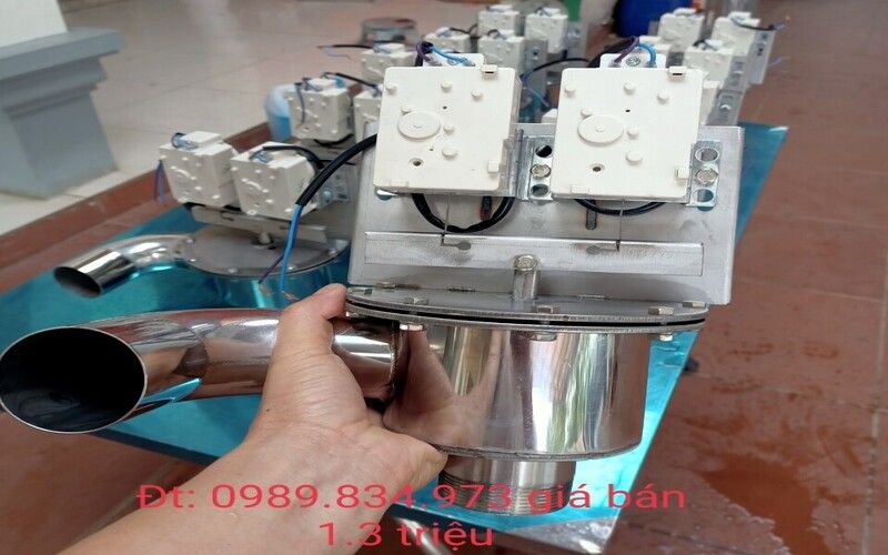 Bộ van xả đáy máy giặt công nghiệp