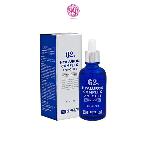 TINH CHẤT DƯỠNG ẨM HISTOLAB 62% HYALURON COMPLEX AMPOULE 50ML