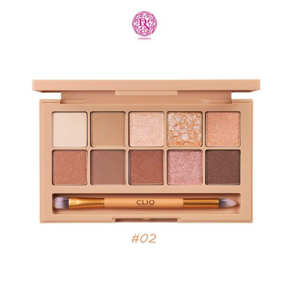 BẢNG PHẤN MẮT CLIO PRO EYE PALETTE 10 Ô