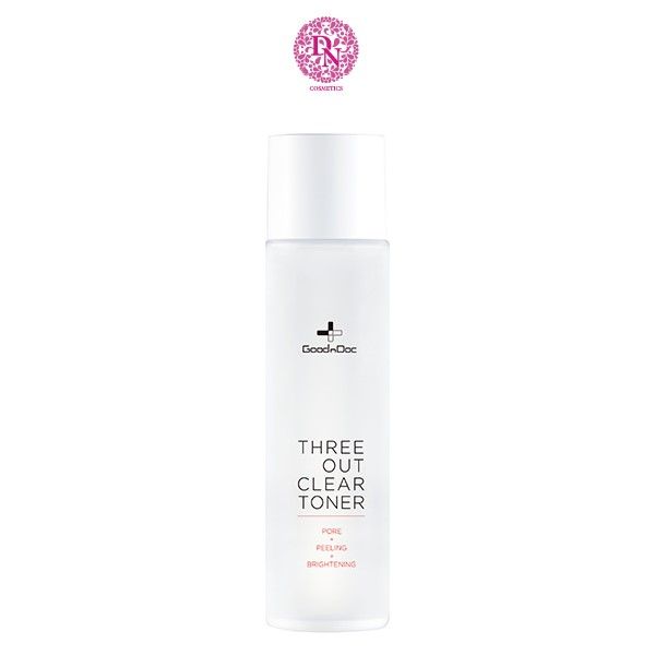 NƯỚC HOA HỒNG GOODNDOC THREE OUT CLEAR TONER 150ML