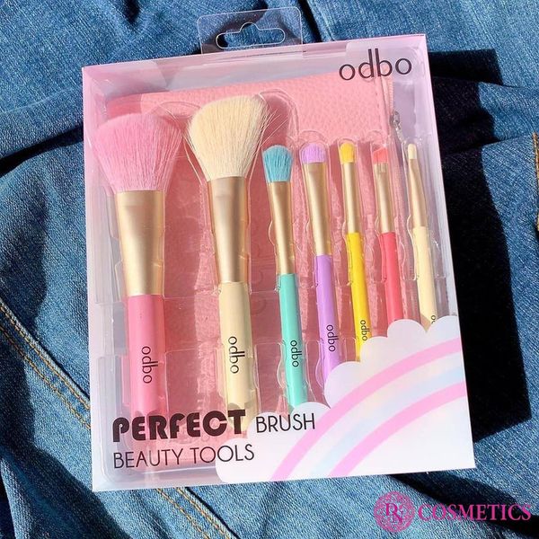 BỘ CỌ ODBO PERFECT BRUSH BEAUTY TOOLS 7 CÂY OD8193