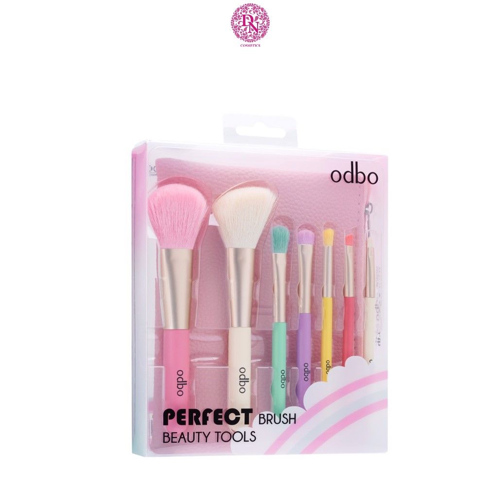 BỘ CỌ ODBO PERFECT BRUSH BEAUTY TOOLS 7 CÂY OD8193