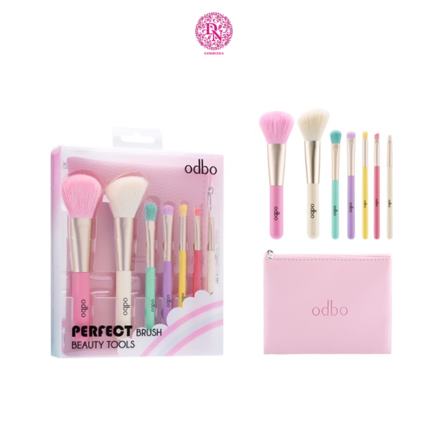 BỘ CỌ ODBO PERFECT BRUSH BEAUTY TOOLS 7 CÂY OD8193