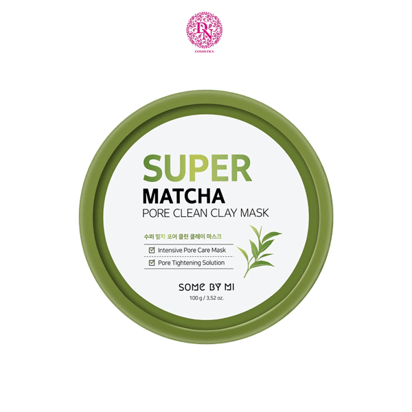 MẶT NẠ ĐẤT SÉT SUPER MATCHA PRE CLEAN CLAY MASK SOME BY MI 100G