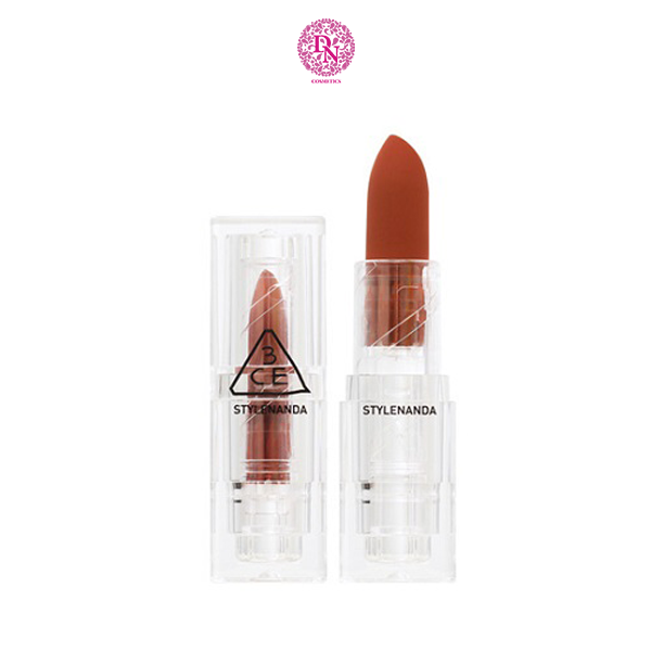 SON THỎI 3CE SOFT MATTE LIPSTICK CLEAR LAYER EDITION VỎ TRONG