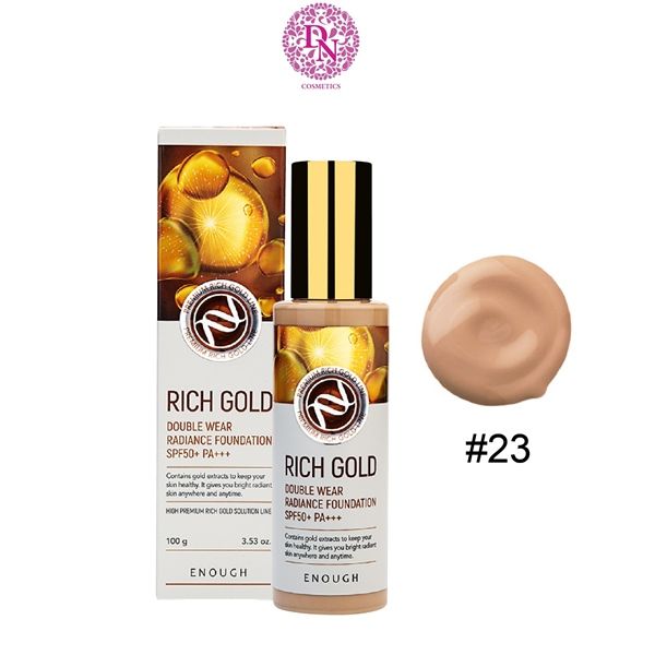 KEM NỀN VÀNG CAO CẤP ENOUGH PREMIUM RICH GOLD DOUBLE WEAR RADIANCE FOUDATION 100ML