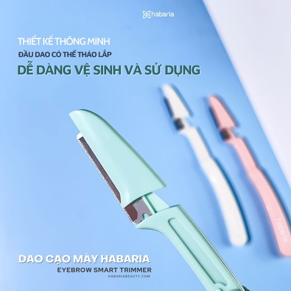 DAO CẠO LÔNG MÀY HABARIA EYEBROW SMART TRIMMER