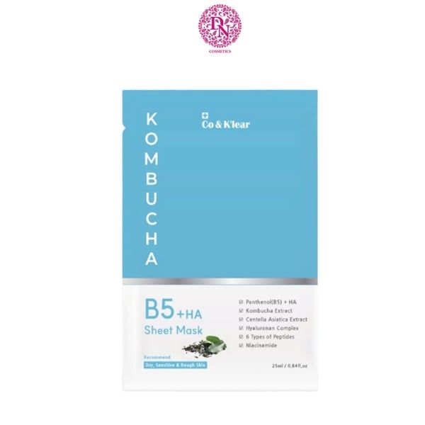 MẶT NẠ CO & KLEAR B5 + HA 25ML