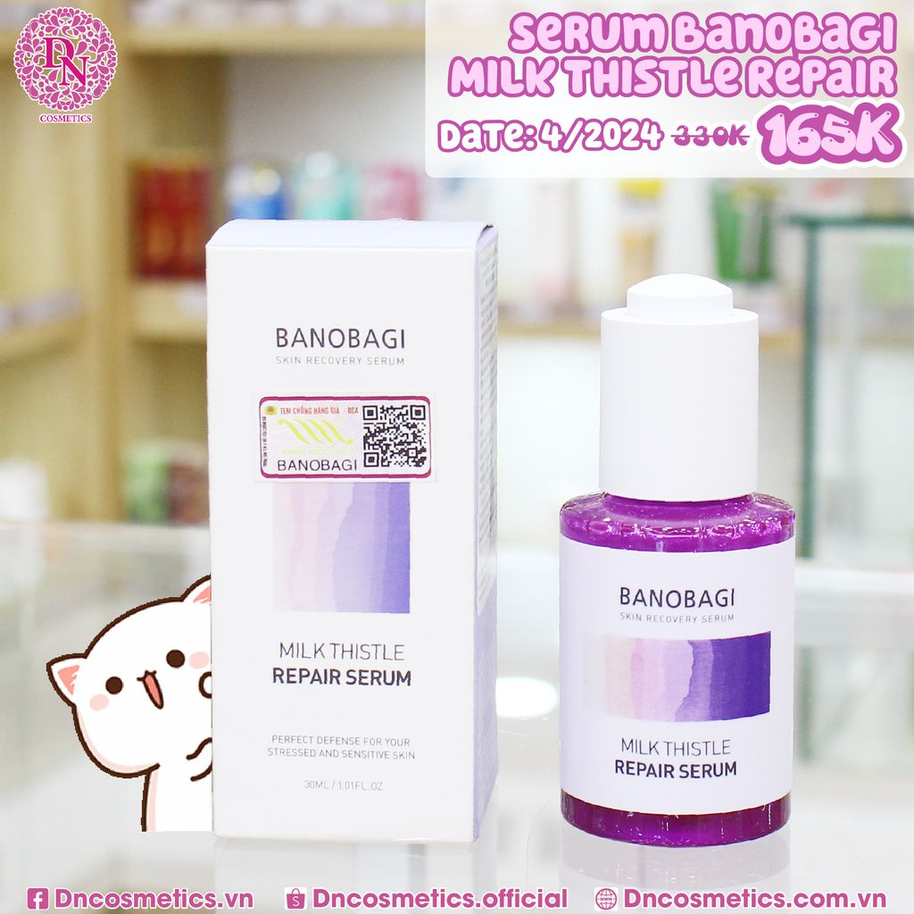 [SP THANH LÝ] SERUM BANOBAGI MILK THISTLE REPAIR