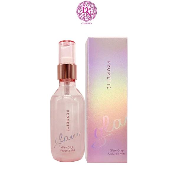 XỊT KHOÁNG NHŨ BẮT SÁNG GLAM ENOUGH PROMETTE GLAM ORIGIN RADIANCE MIST 100ML