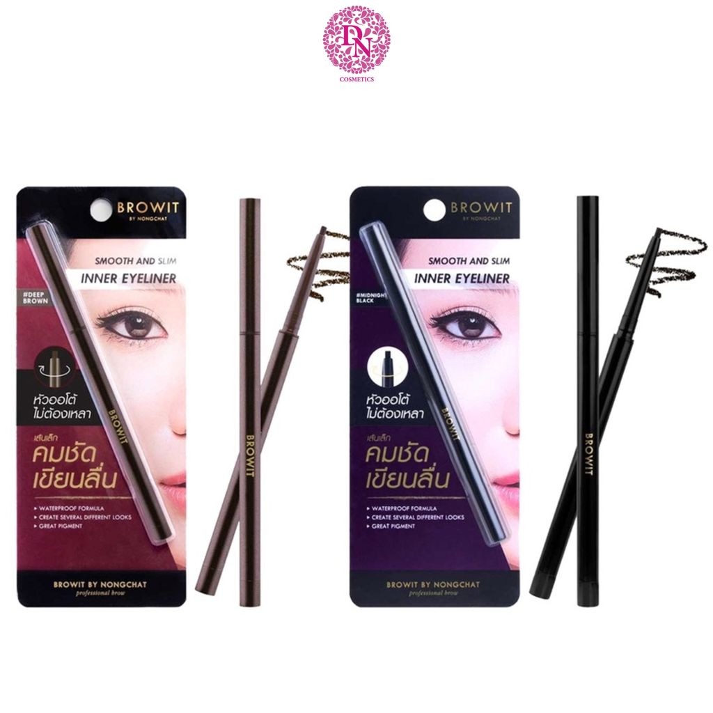 CHÌ KẺ VIỀN MẮT BROWIT BY NONGCHAT SMOOTH & SLIM INNER EYELINER