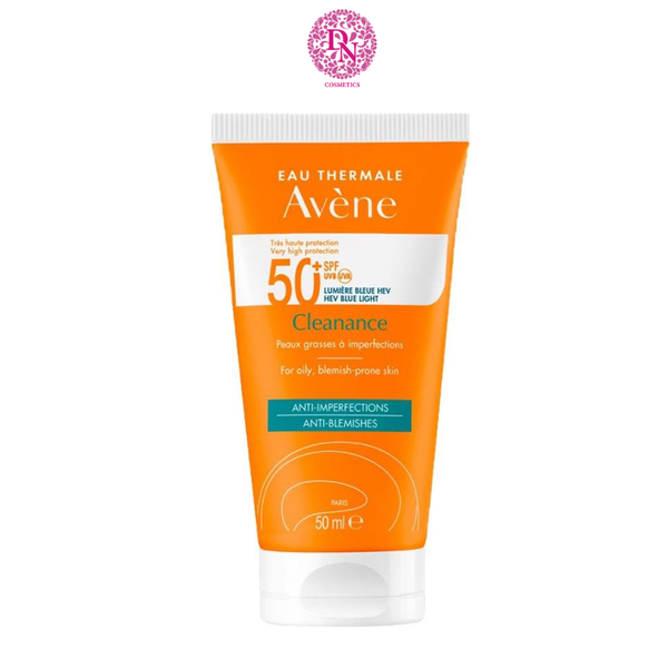 KEM CHỐNG NẮNG AVENE CLEANANCE CHO DA NHỜN MỤN SUNSCREEN SPF50+ 50ML