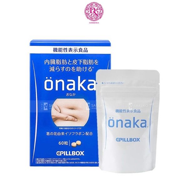 VIÊN UỐNG TAN MỠ BỤNG ONAKA CPILLBOX HỘP 60 VIÊN